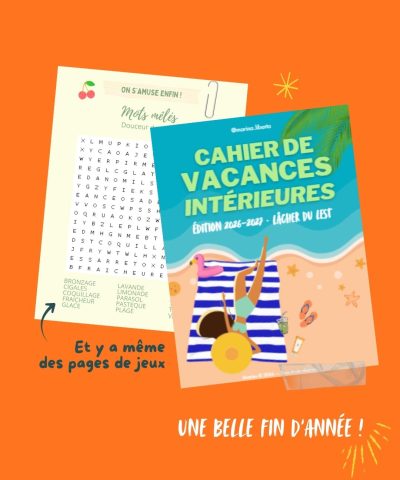 Annonce cahier de vacances